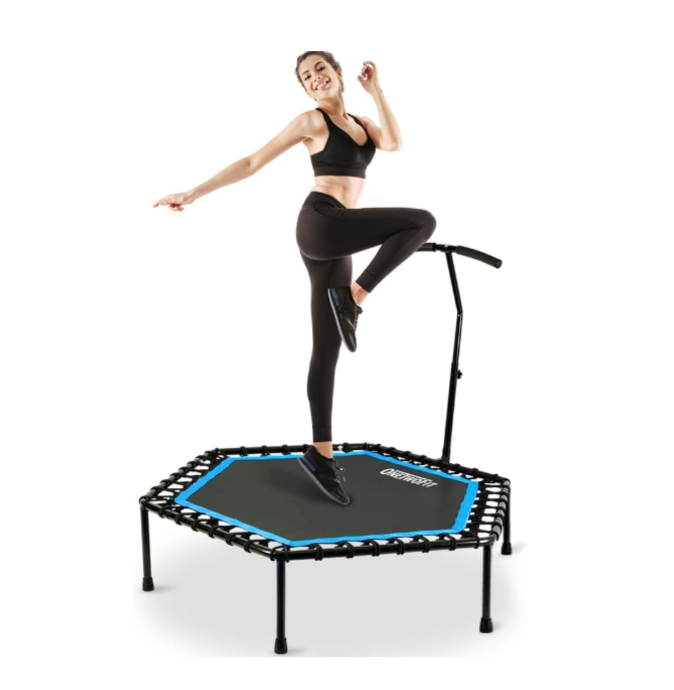 blue ONETWOFIT Rebounder